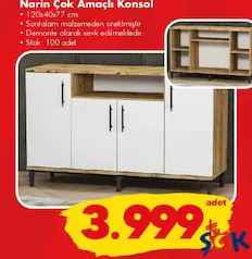 GARAJ HOME NARİN ÇOK AMAÇLI KONSOL fiyat ve kampanya bilgisi